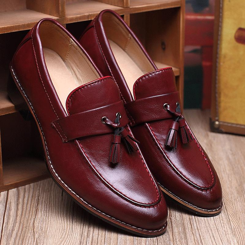 Italian handmade vintage tassel loafers