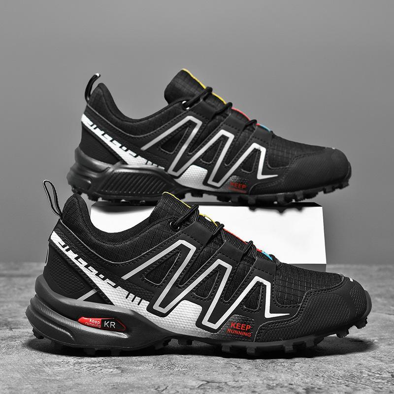 2023 new outdoor comfortable lightweight lace-up trend hiking shoes